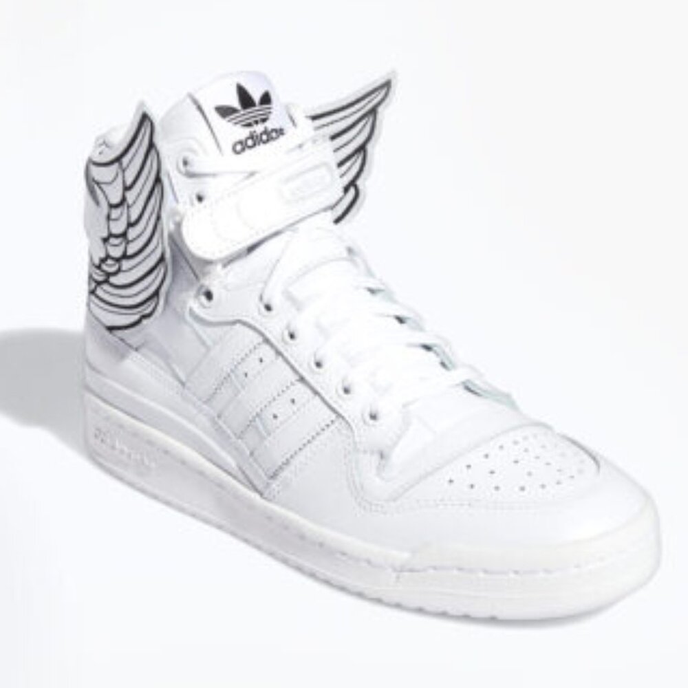 Rare Adidas Jeffery Scott JS Wings 4.0 White Gym Shoe - NWT in Box